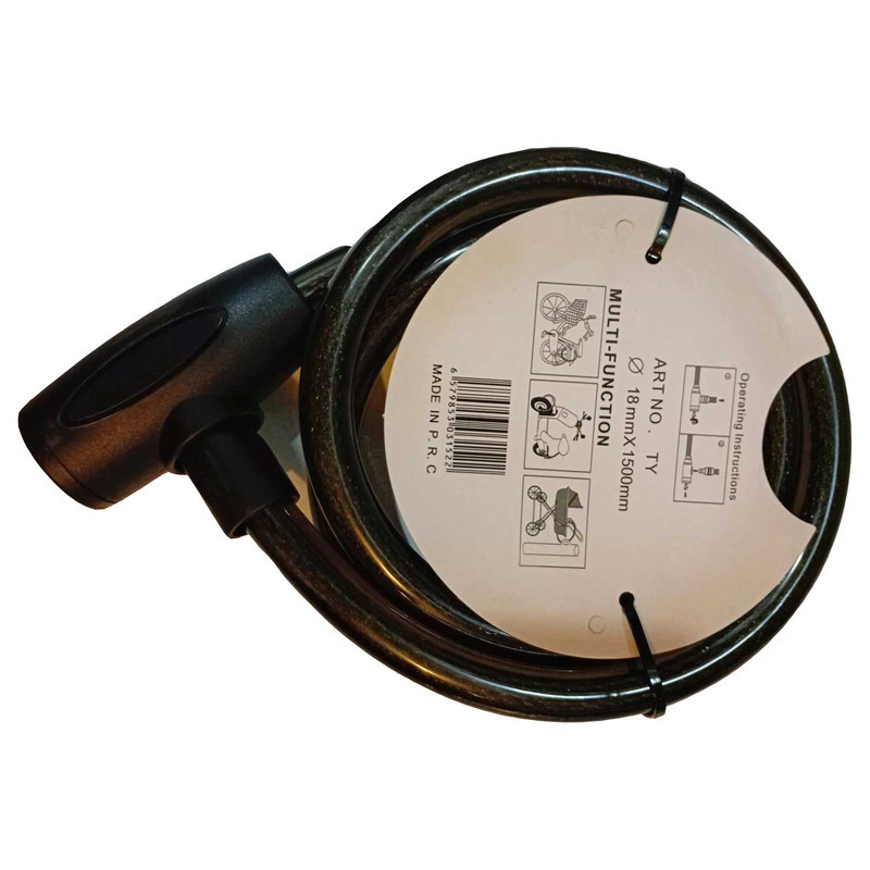 قفل کابلی موتورسیکلت سیلور مدل 18 1500 MM