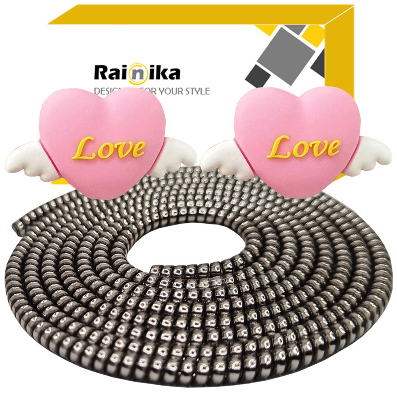 محافظ کابل شارژ و هندزفری رینیکا مدل Love KK 03 مجموعه 3 عددی