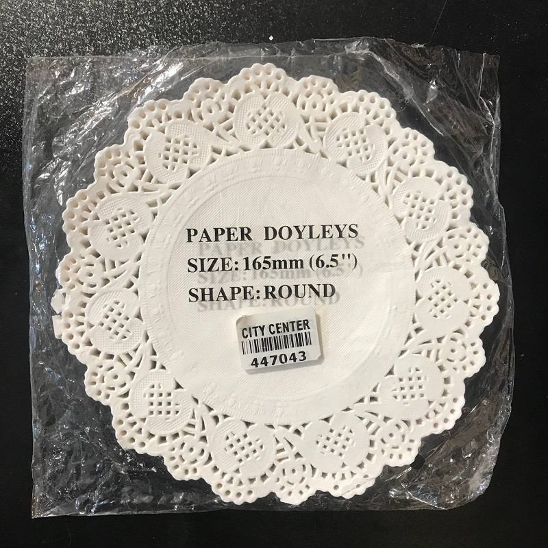 کاغذ شیرینی پزی طرح گیپور مدل DOYLEYS بسته 100 عددی