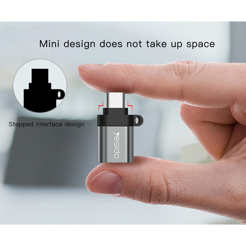مبدل USB به USB-C یسیدو مدل GS06