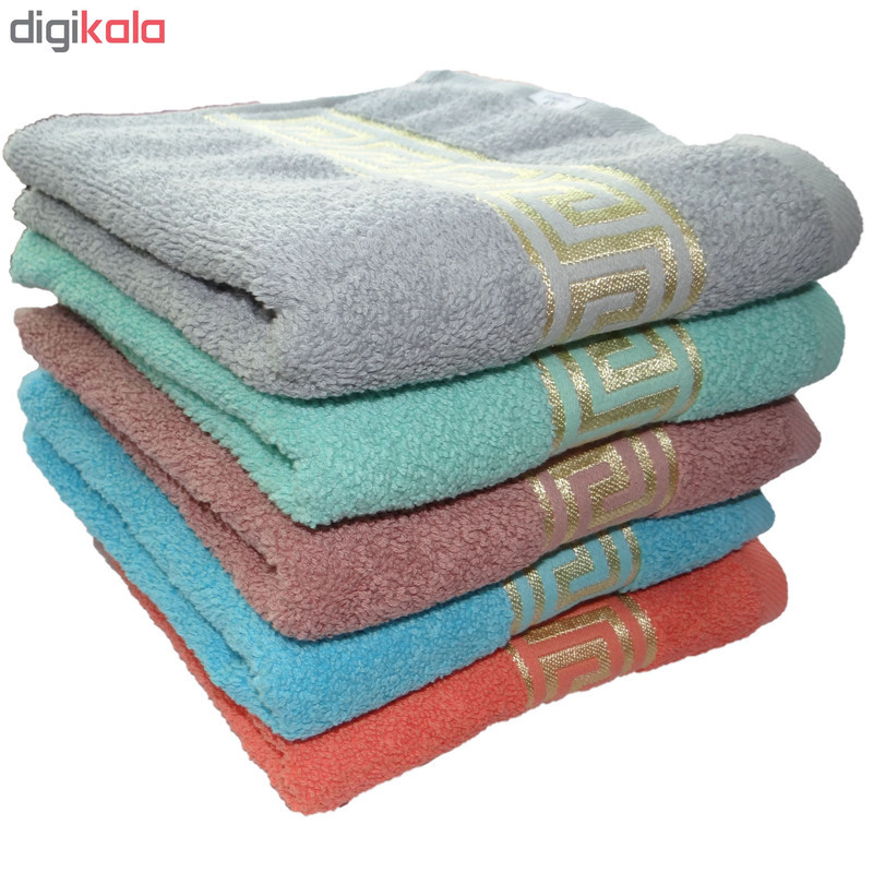 حوله دستی آذرریس تبریز کد 142 سایز 40 × 75 سانتی متر