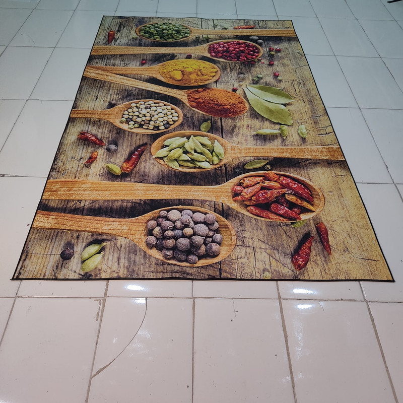 فرش پارچه ای مدل آشپزخانه کد A774