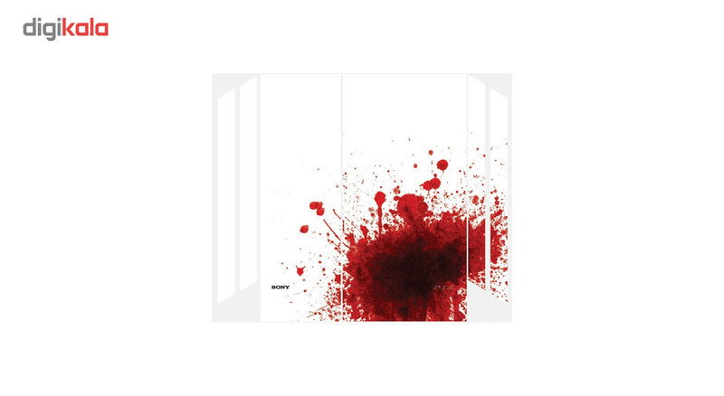 برچسب افقی پلی استیشن 4 گراسیپا طرح Blood