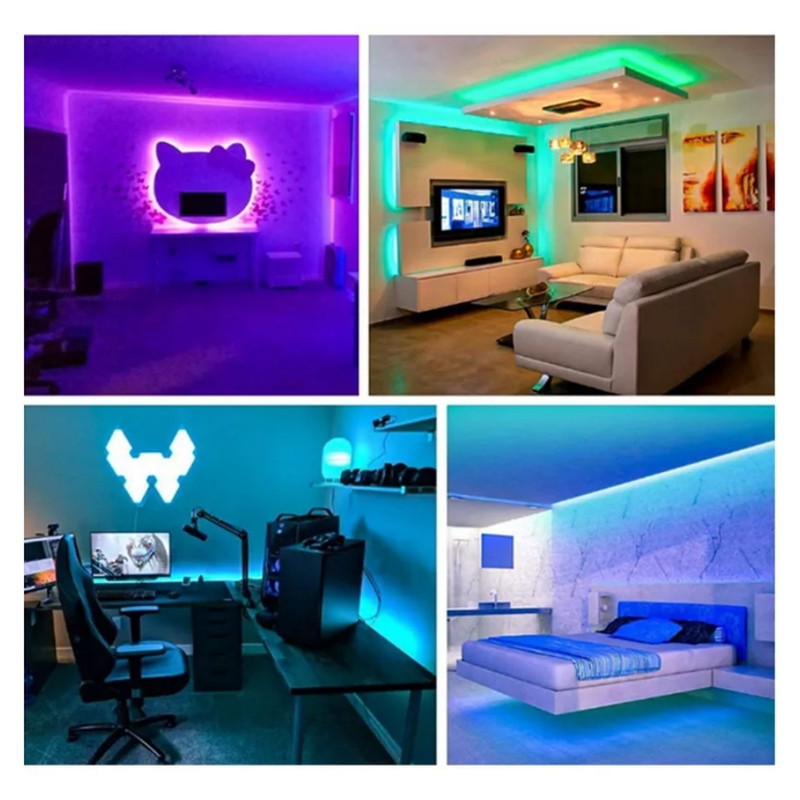 ریسه ال ای دی مدل فلکسی LED-NEON--IC-RGB طول 5 متر
