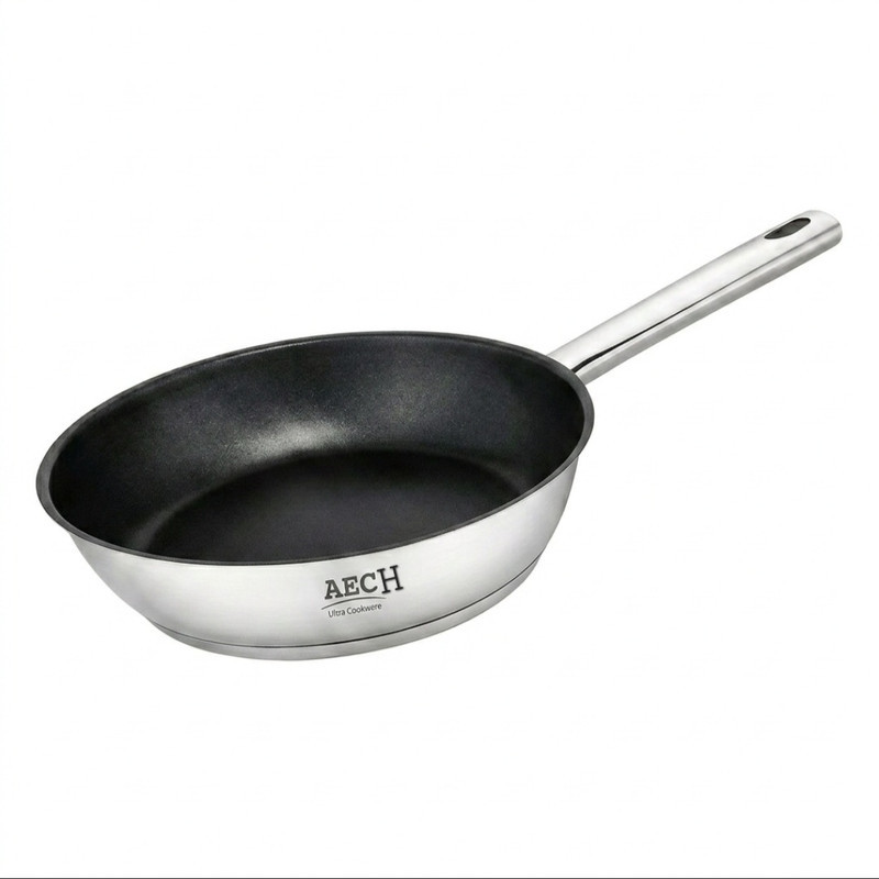 سرویس قابلمه و تابه استیل ۹ پارچه آ ای سی اچ مدل RW-12138