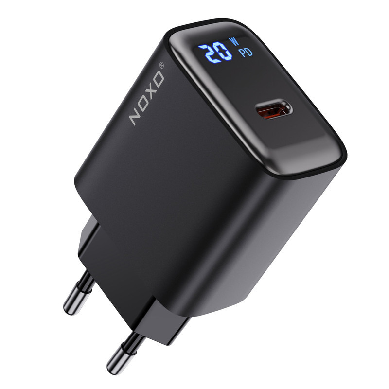 شارژر دیواری 20 وات نوکسو مدل CHN-5 به همراه کابل USB-C  لایتنینگ
