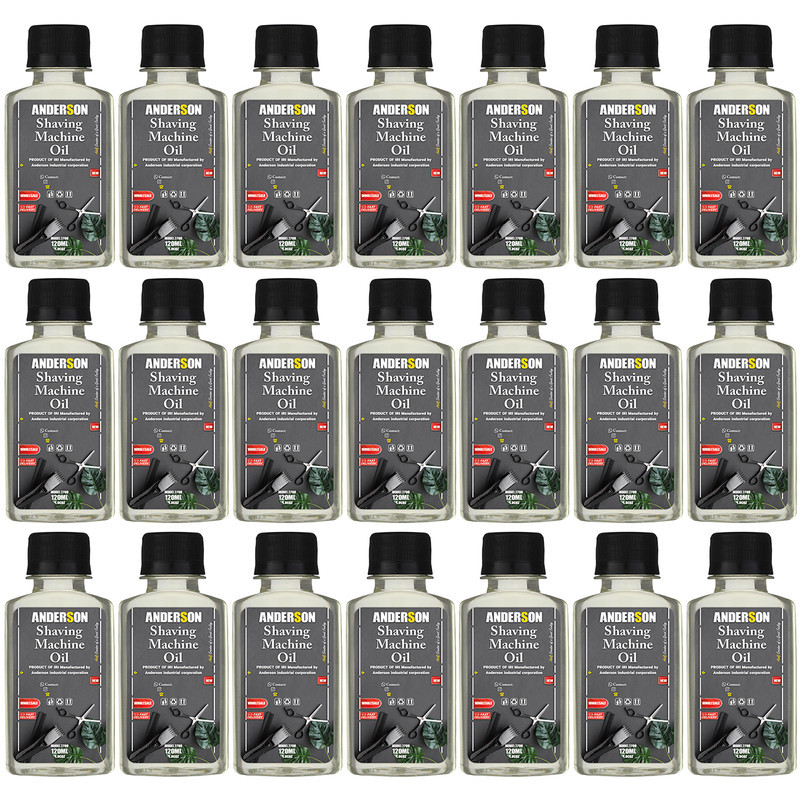 روغن ماشین اصلاح اندرسون مدل 2700 حجم 120 میلی لیتر بسته 21 عددی