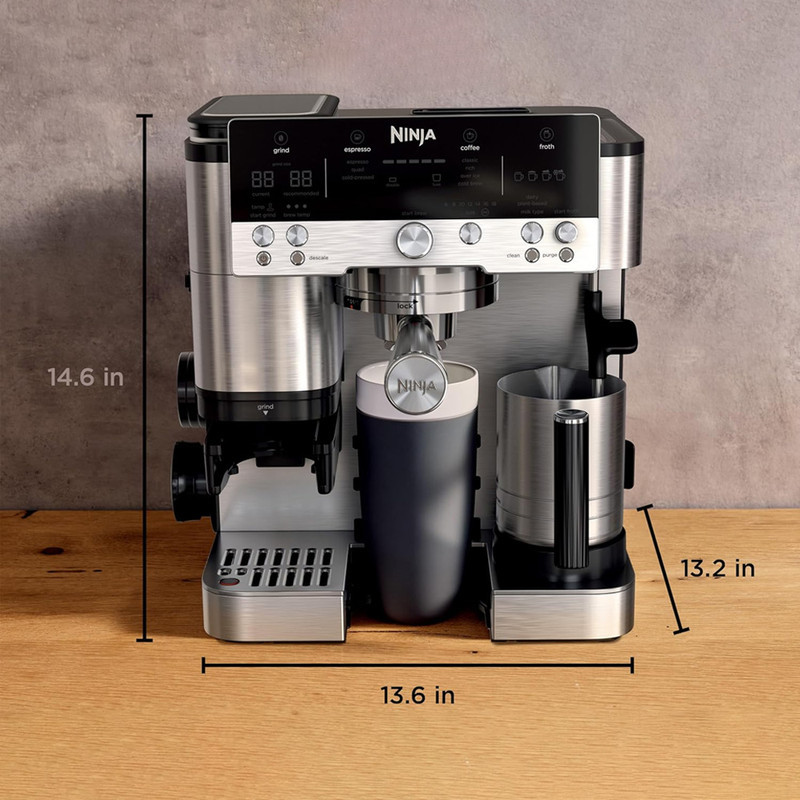 اسپرسو ساز 1.8 لیتری نینجا مدل Luxe Café Premier-ES601