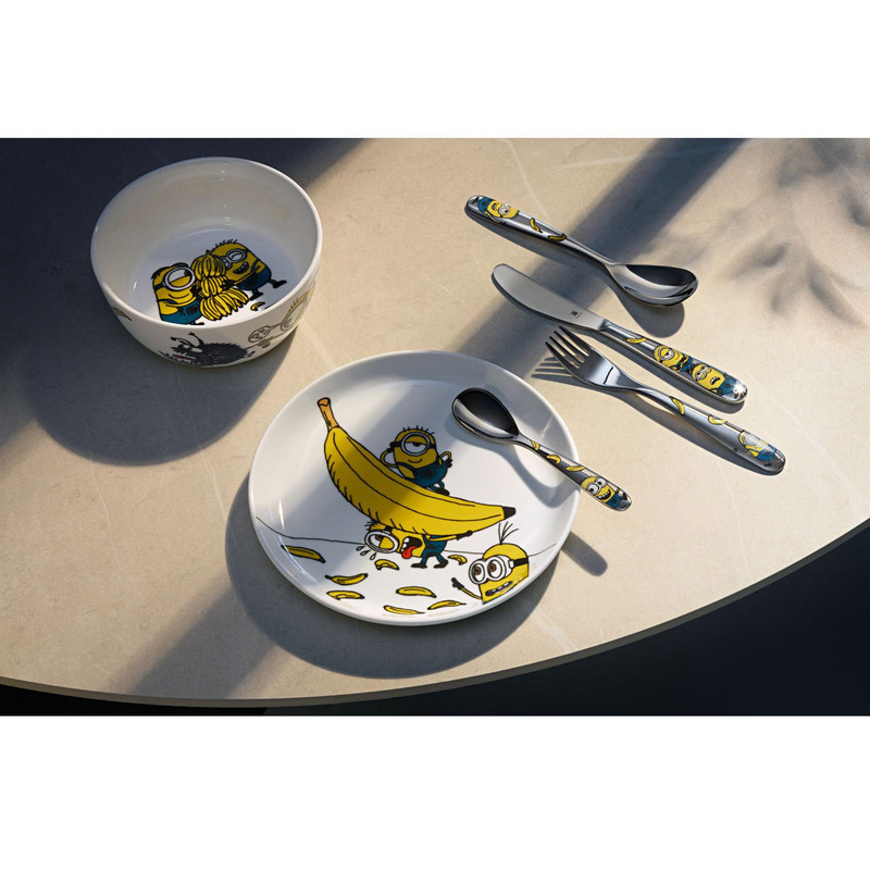 سرویس غذاخوری کودک 7 پارچه یک نفره دبلیو ام اف مدل Minions