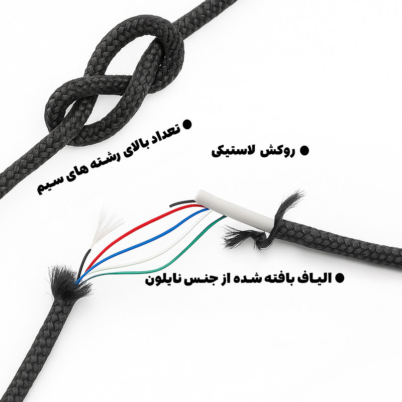 کابل  USB-C بیاند مدل BCC-511KF FAST CHARGE طول 1 متر
