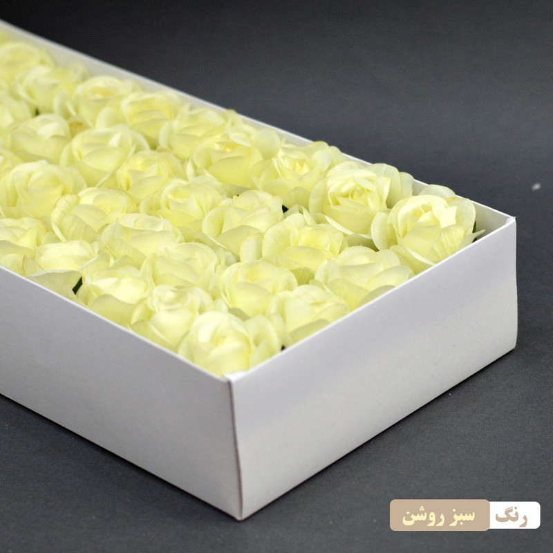 گل مصنوعی مدل سرگل رز بسته ده عددی