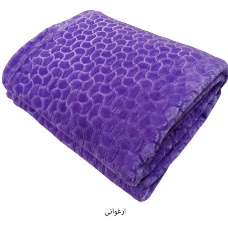 پتو مسافرتی گلبافت مدل سنگی سایز 170x220 سانتی متر