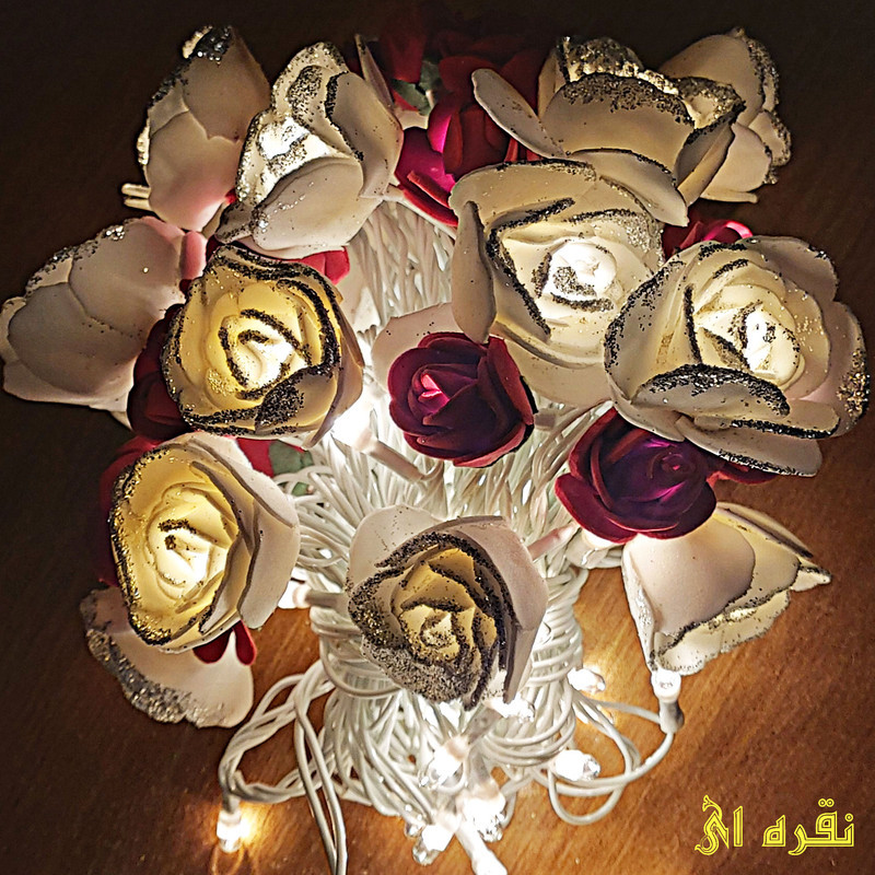 ریسه ال ای دی طرح گل طول 10 متر
