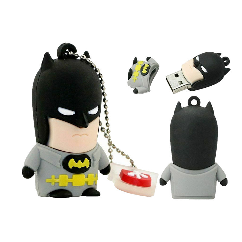 فلش مموری طرح بت من مدل UL-Batman01 ظرفیت 32 گیگابایت