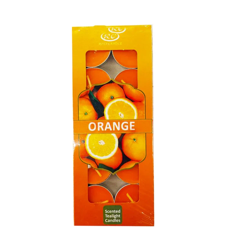 شمع وارمر مدل orange بسته 10 عددی
