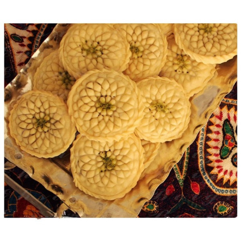 کاتر شیرینی پزی به گز مدل کلمپه