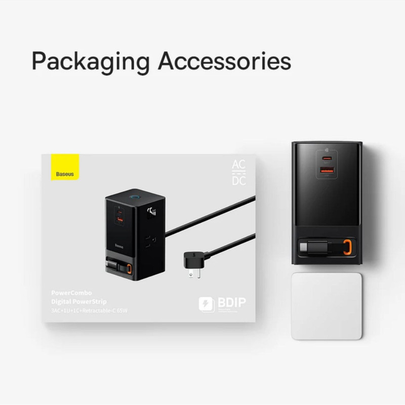 شارژر رومیزی باسئوس مدل PSLR000001 به همراه کابل USB-C