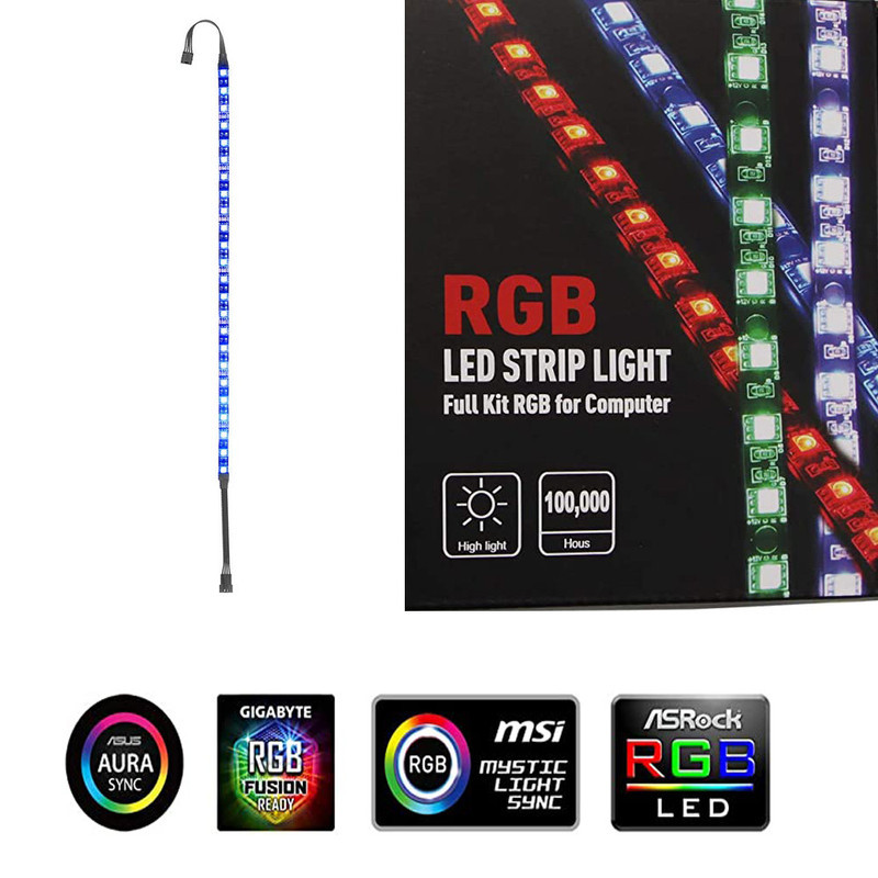 کیت نور پردازی کیس مدل RGB MS1