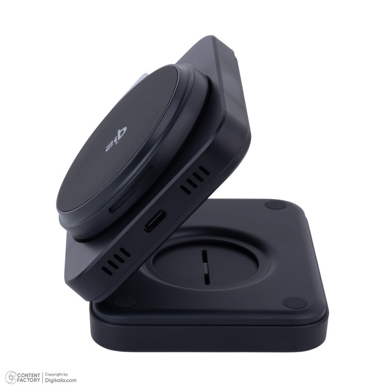 شارژر بی‌سیم 15 وات پاورولوجی مدل PWCUQC027 Multi-Device Charging Stand