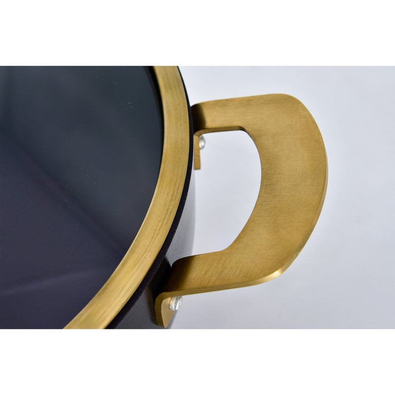 سرویس قابلمه و تابه گرانیتی 11 پارچه بی.وی.کی طرح GOLD کد 714611