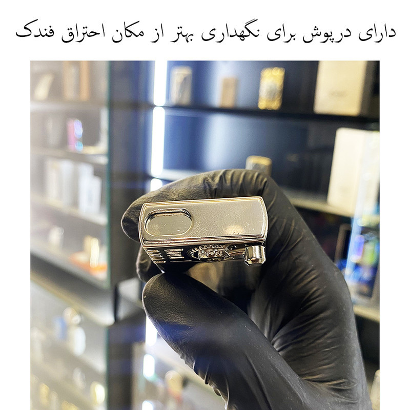 فندک گازی اتمی فوکوس مدل هندلی طرح اهرمی