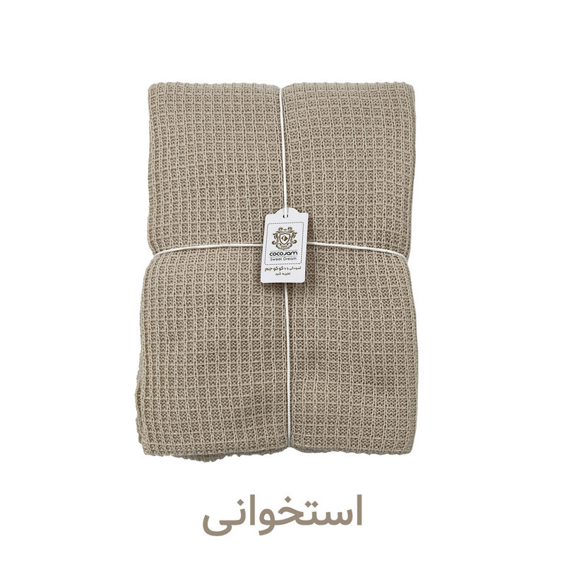 شال مبل و تخت کوکو جم مدل مدل پیکه کد P6 سایز 170x140 سانتیمتر