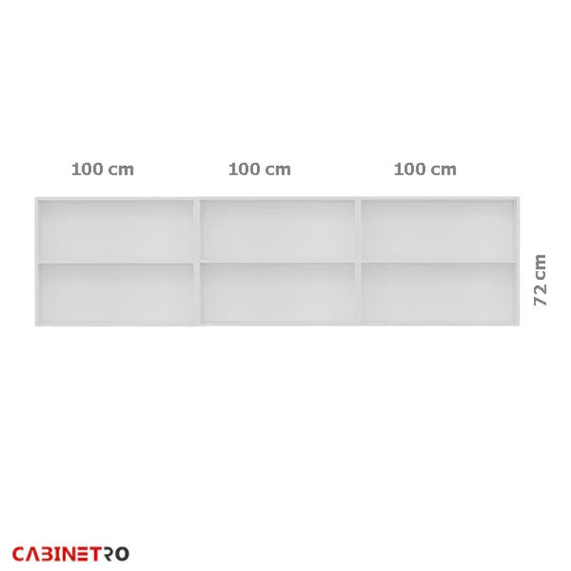 کابینت آشپزخانه فلفور کابینت مدل 300 cm مجموعه 7 عددی