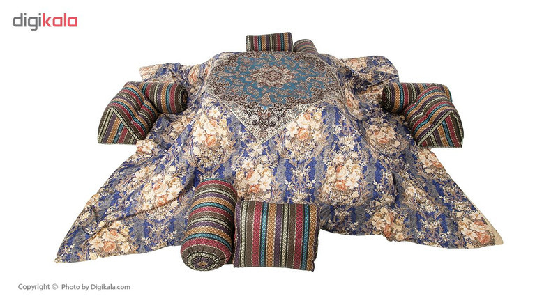 لحاف کرسی هلکو مدل meri_yalda سایز 350*350 سانتی متر