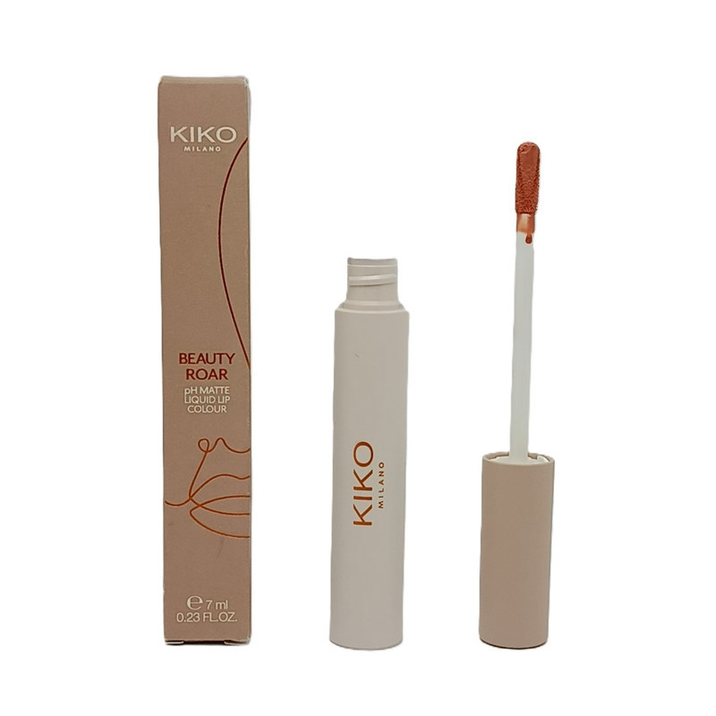 رژ لب مایع مات کیکو میلانو مدل BEAUTY ROAR شماره 02