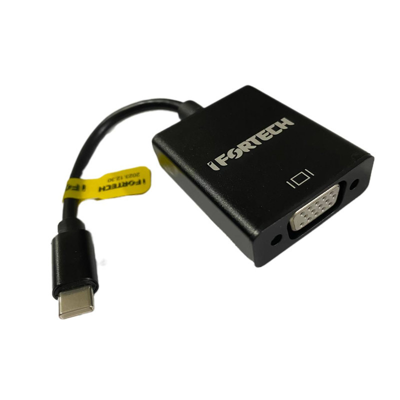 مبدل USB-C به vga ایفورتک کد ifv