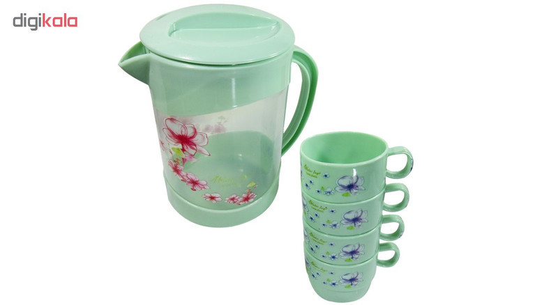 سرویس پارچ و لیوان 5 پارچه مدل Spring wind