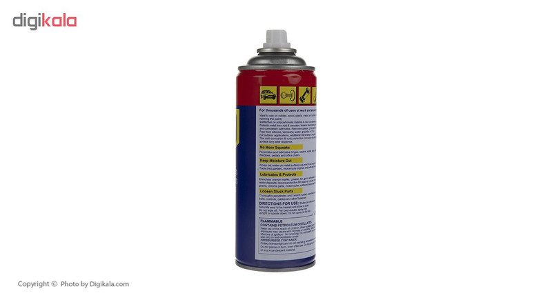اسپری روان کننده و زنگ بر مدل WD-40 حجم 400 میلی لیتر