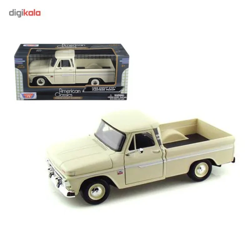 ماشین بازی موتورمکس مدل 1966 Chevy C10 Fleetside Pickup