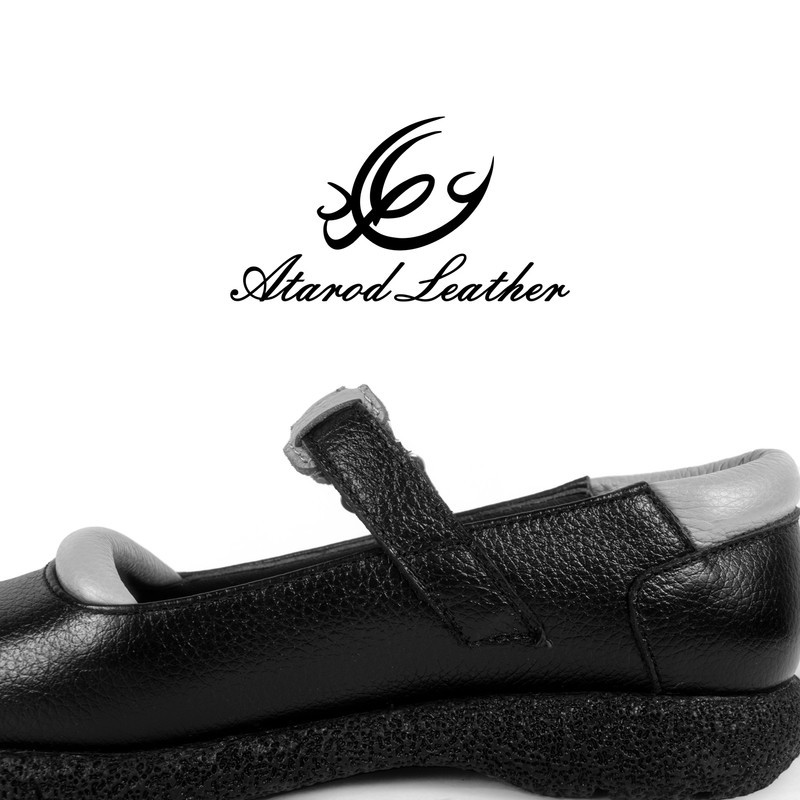 کفش زنانه چرم عطارد مدل چرم طبیعی کد SH240