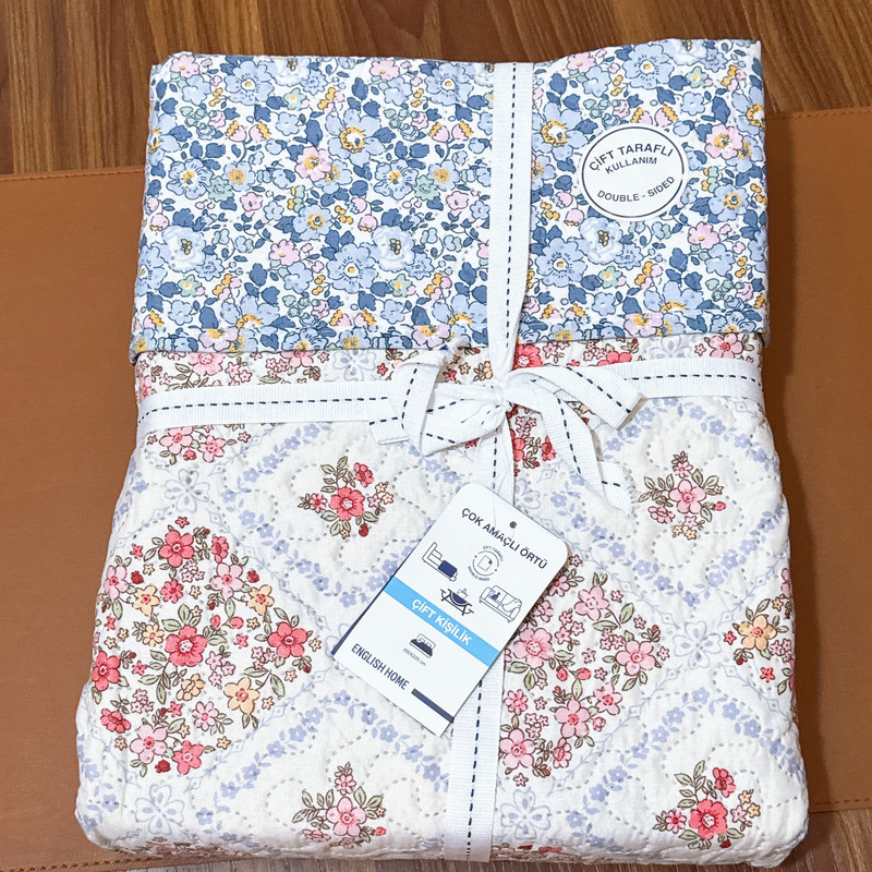 روتختی دو نفره انگلیش هوم مدل Penny Bloom-cift سایز 220x200 سانتی‌متر
