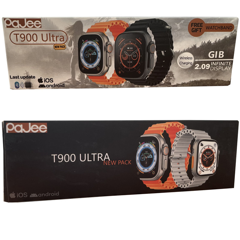 ساعت هوشمند پاجی مدل T900 Ultra Newpack