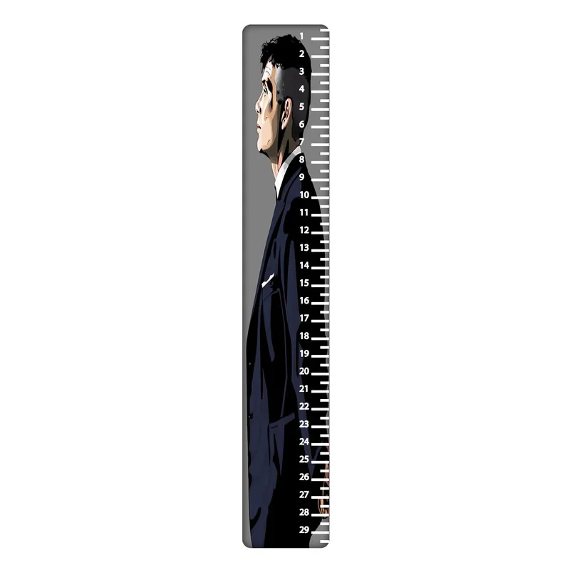 خط کش 30 سانتی متر طرح Peaky Blinders کد 2140