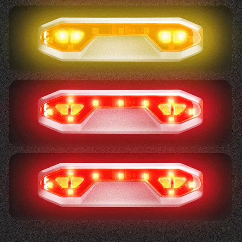چراغ خطر دوچرخه مدل BIKE LIGHT QX-W13