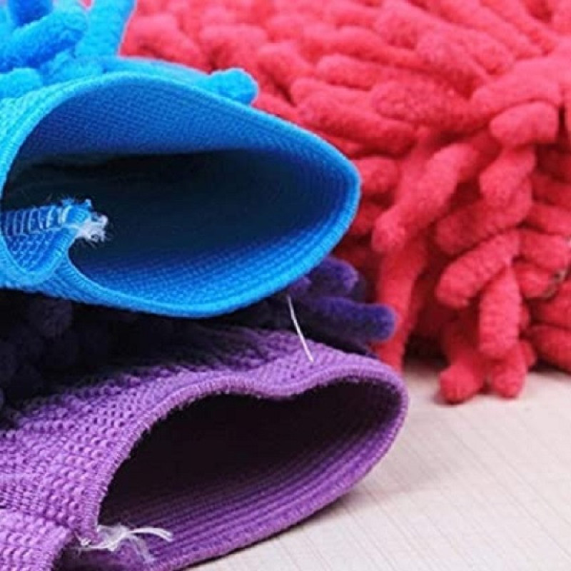 دستمال نظافت مدل Microfiber Super Mitt کد SB 8608