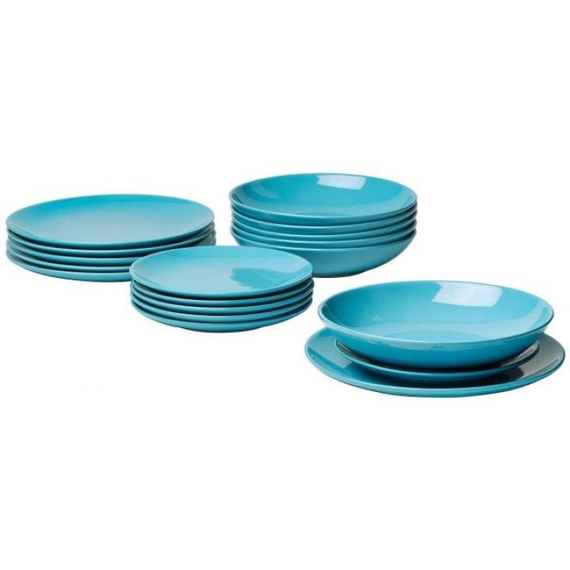 سرویس غذاخوری 18 پارچه ایکیا مدل DINERA کد M 22610