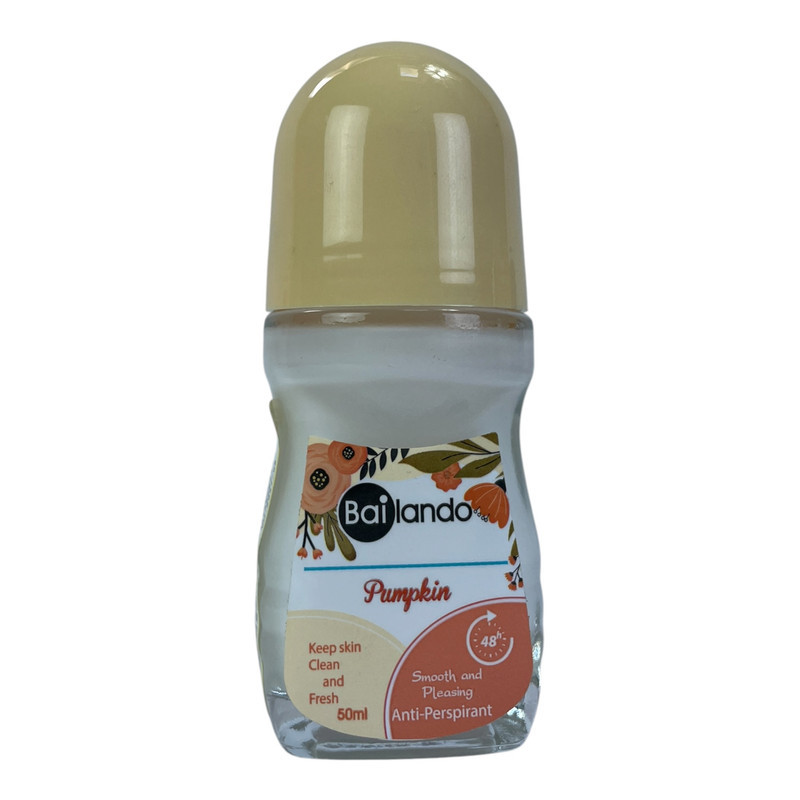 رول ضد تعریق رودیر مدل Pumpkin حجم 50 میلی‌لیتر با رایحه ملایم و بدون سولفات، ماندگاری 48 ساعت مناسب تابستان