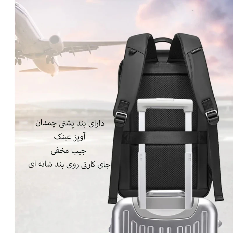 کوله پشتی لپ تاپ بنج مدل BN-7276 مناسب برای لپ تاپ تا 15.6 اینچی