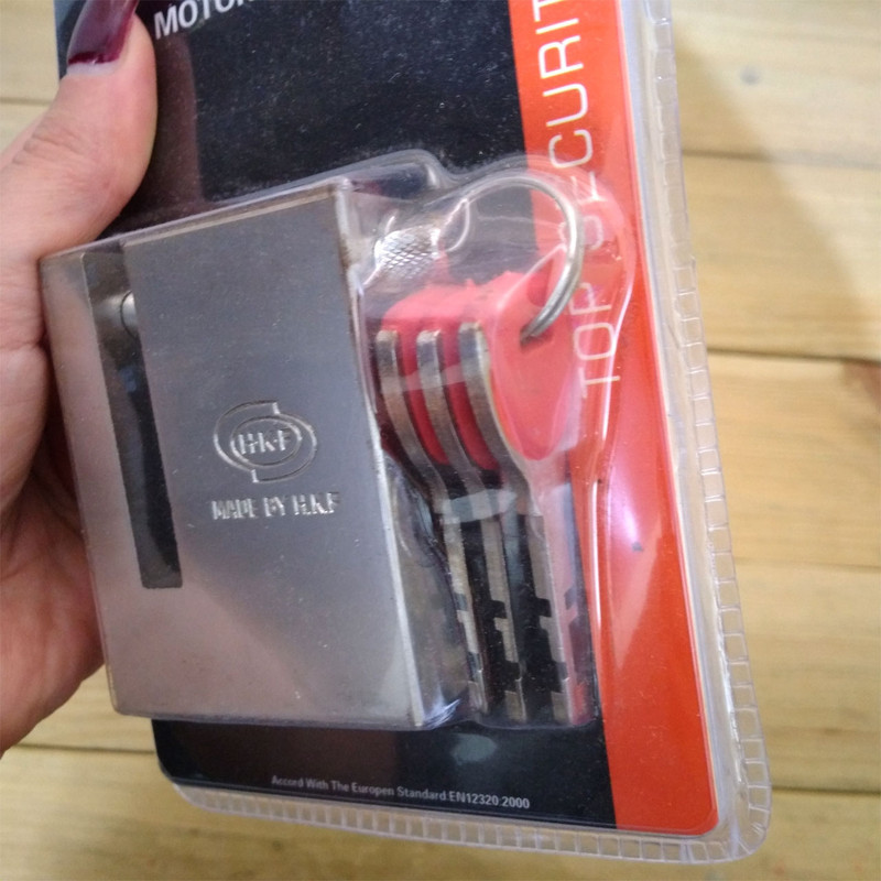 قفل دیسکی موتورسیکلت اچ کی اف مدل M9355
