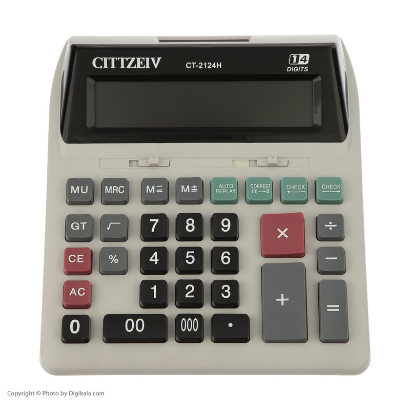 ماشین حساب سیتزیو مدل CT-2124H