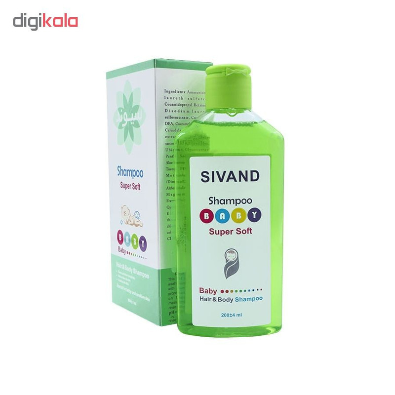 شامپو سر و بدن کودک سیوند مدل Super Soft حجم ۲۰۰ میلی لیتر