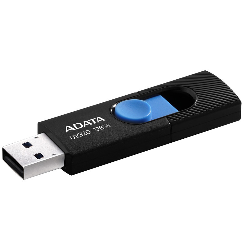 فلش مموری ای دیتا مدل UV320 ظرفیت 128 گیگابایت با رابط USB 3.2