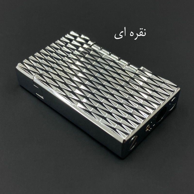 فندک مدل سنگ بغل طرح حصیری کد DKD-1453