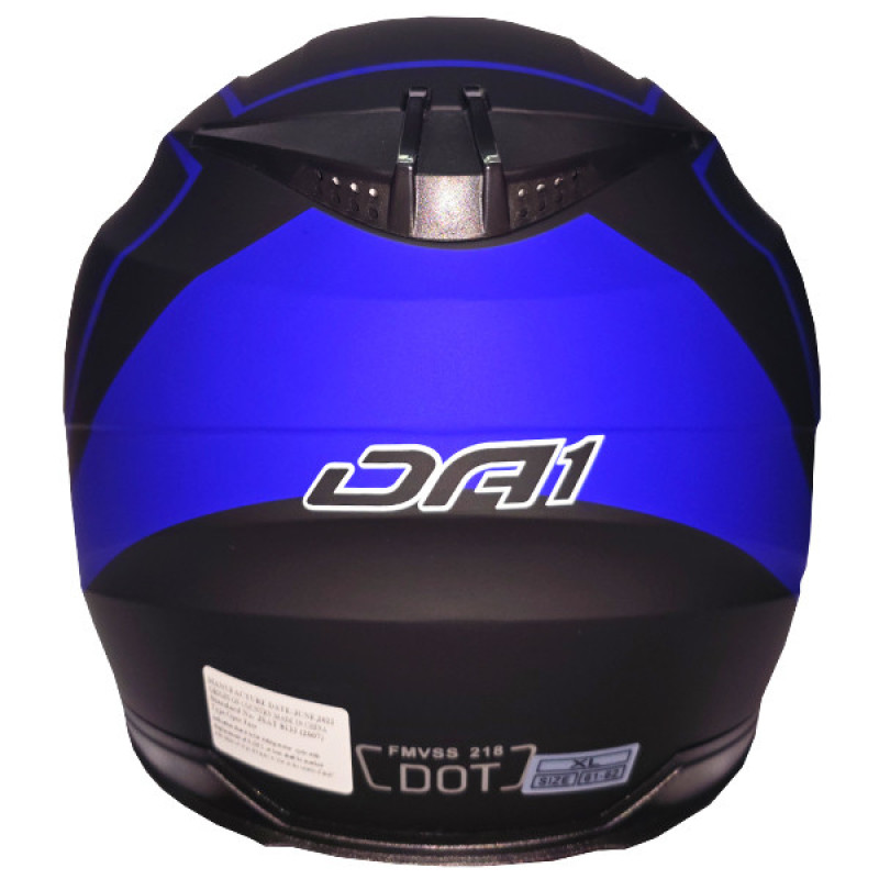 کلاه کاسکت بدون فک دی ای وان مدل عینکدار کد DA_BLU403