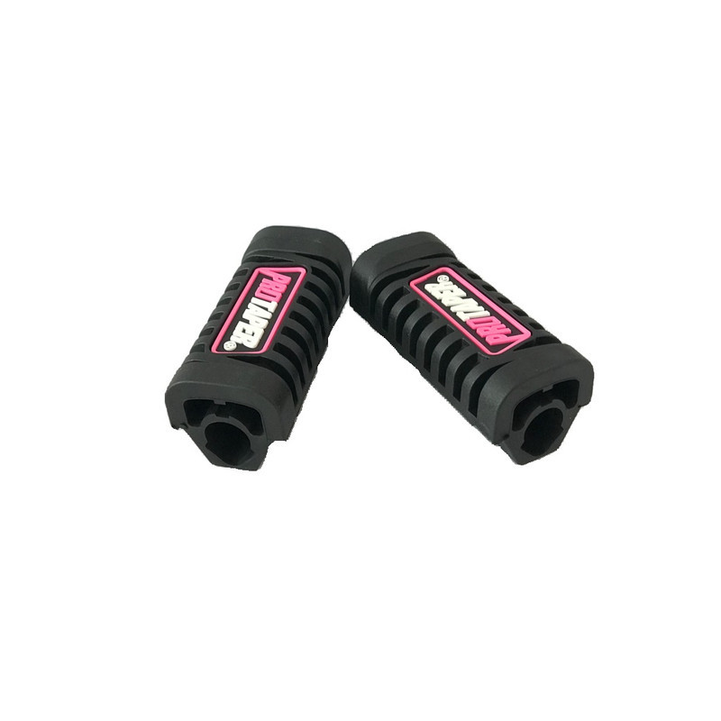 لاستیک رکاب موتور سیکلت پروتاپر مدل BLK مجموعه 2 عددی