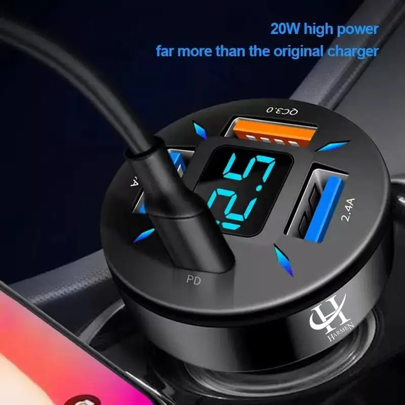 شارژر فندکی هارمن مدل PD4QC3
